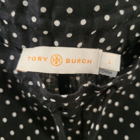 Tory Burch Linen Pants Size Large - Picture 3 of 10